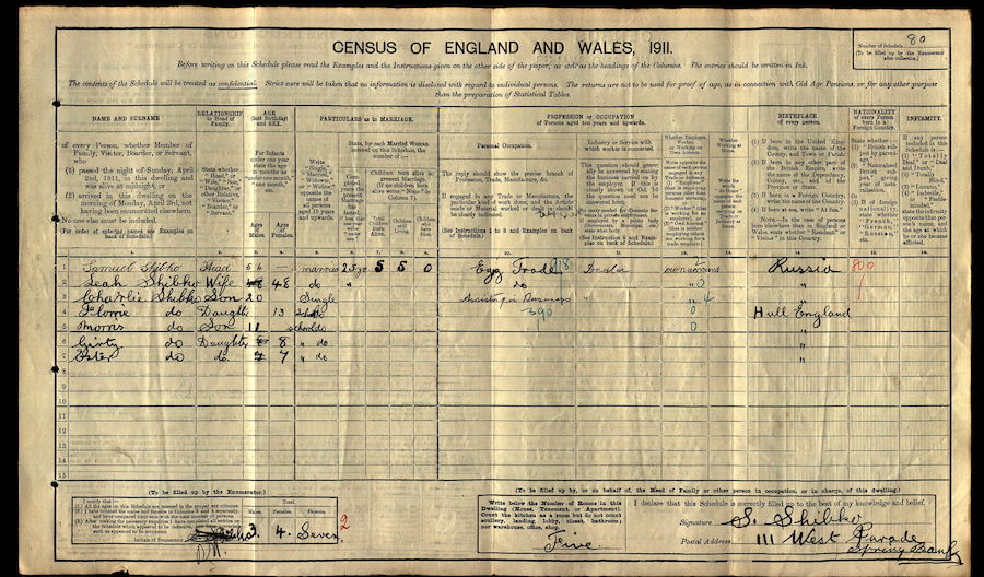 1911 Census