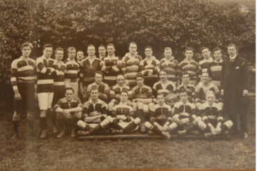 Saracen rugby Club - Victor is seated far right in the middle row