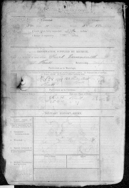 Military Record