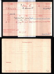 Medal index card