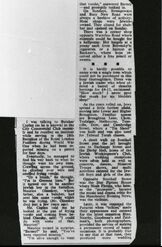 Newspaper Clipping 