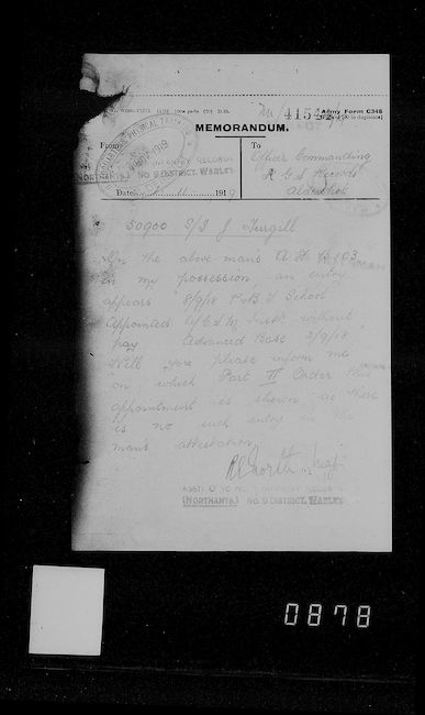 Military Record