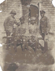 Photo in Palestine (Louis is standing right)