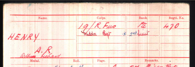 Arthur Richard Henry