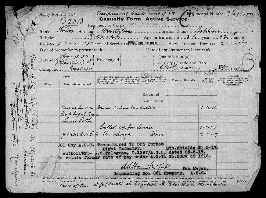 Military Record