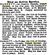 Jewish Chronicle Entry 18/10/1918