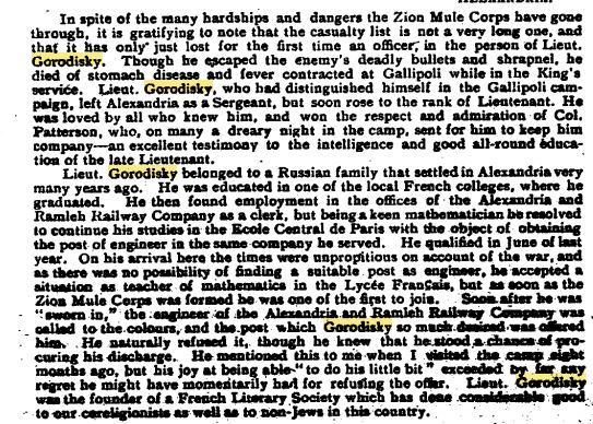 22/10/1915 Jewish Chronicle