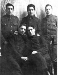 First Rifle Brigade - Jack sitting left