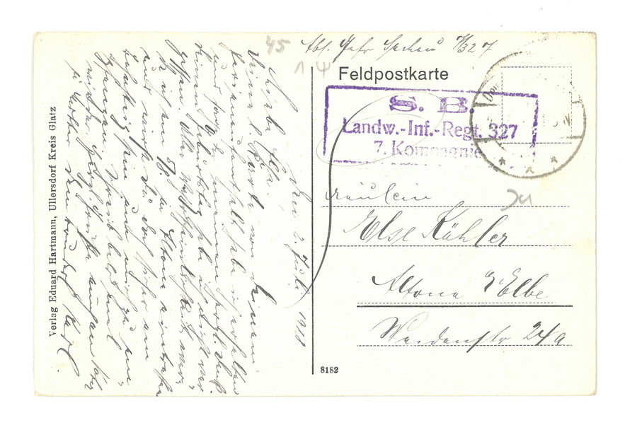 Soldiers with Jews and their horse and cart. Reverse