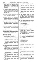 London Gazette 6th July 1915 - Becoming a 2nd Lieutenant 