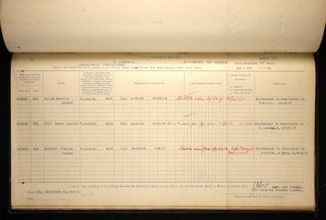 Medal and Award Roll