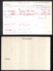 Medal card