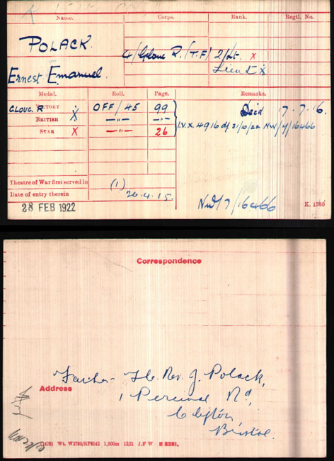 Medal card