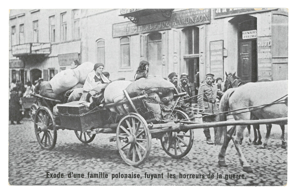 Exodus of one Polish family from the horrors of the War
