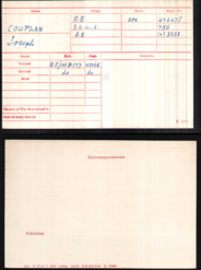 Medal card