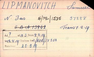 Military Record