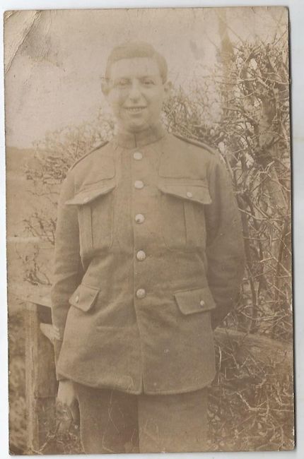 Morris in uniform