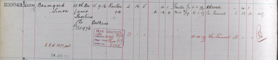 Register of effects